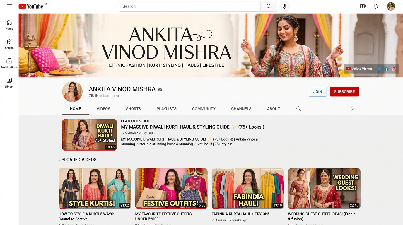 Ankita Mishra YouTube Channel